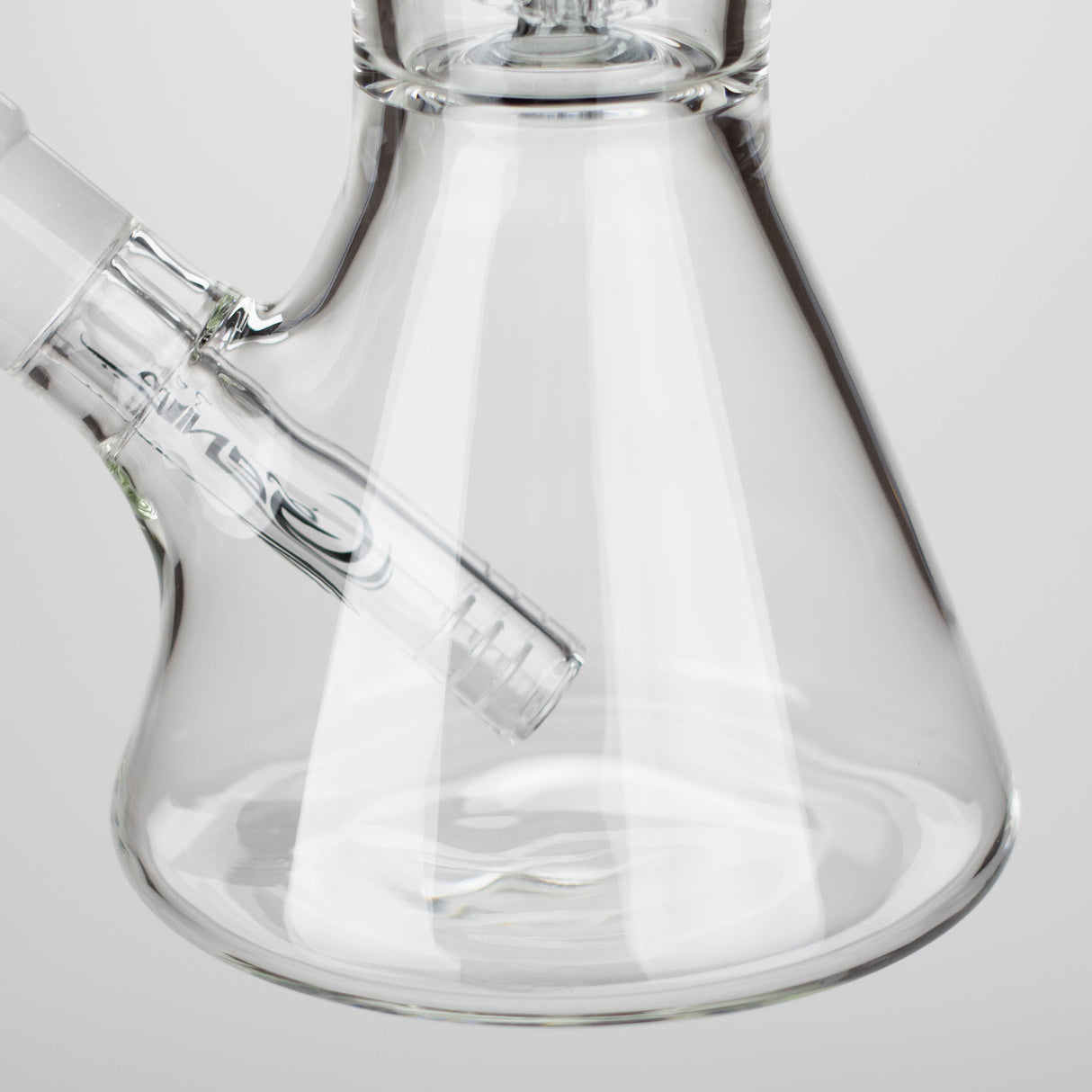 Genie 12" Colour-Accented Glass Bong with 6-Arm Perc