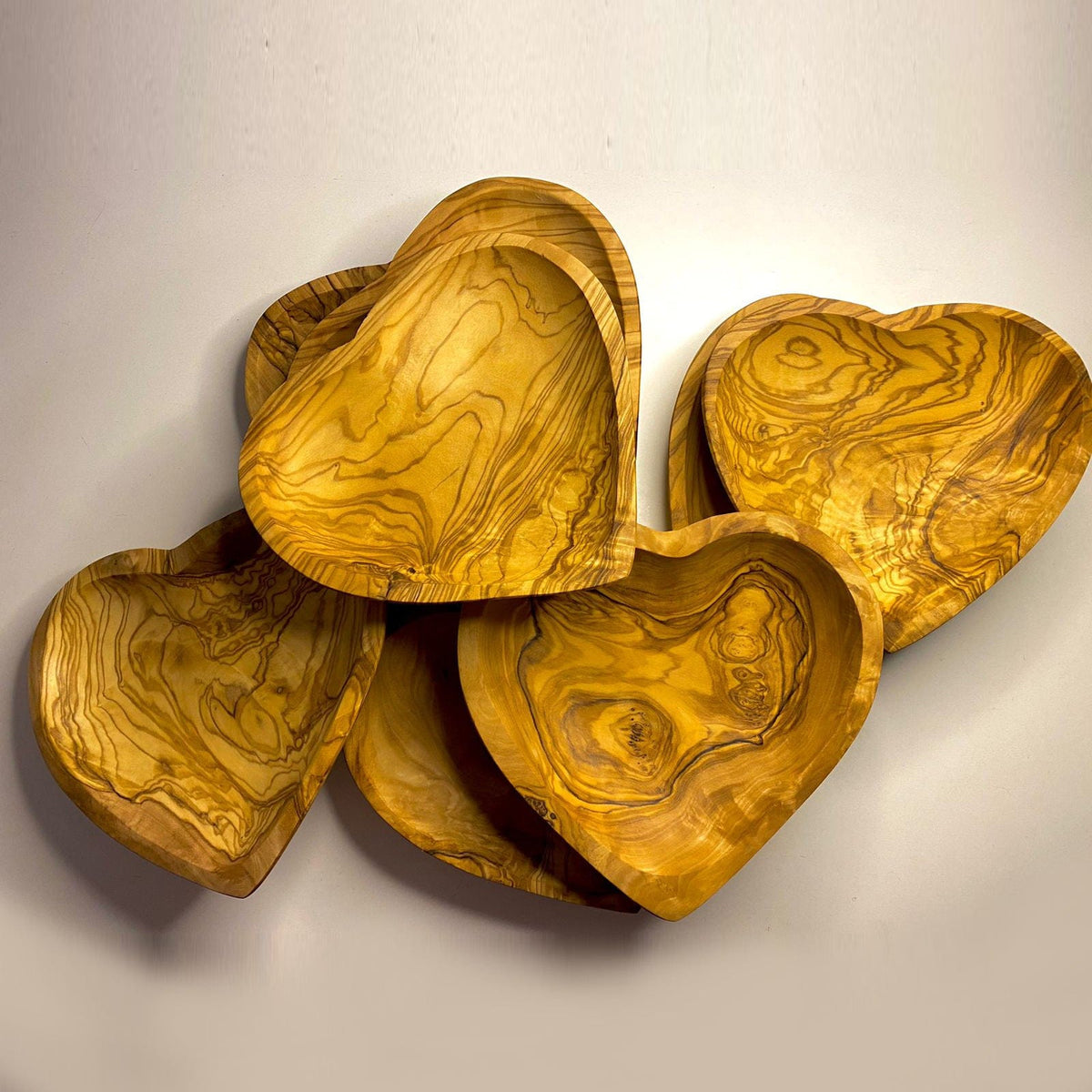 Variety Olive Wood Rolling Tray VOW | Olive Wood Heart Rolling Tray/Smoker's Gift VOW | Olive Wood Heart Rolling Tray/Smoker's Gift