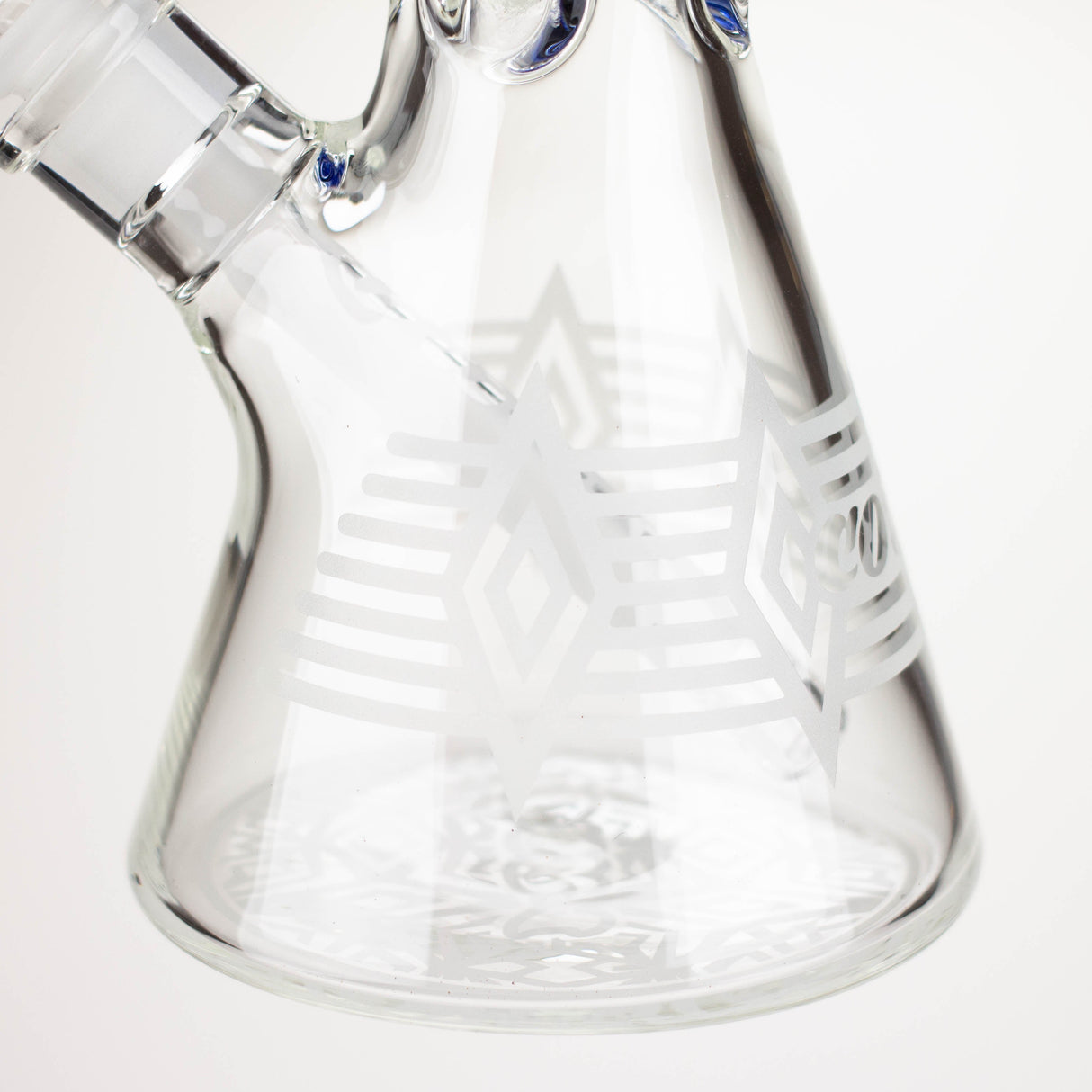 Cobra 14" Sandblasted Geometric 7mm Beaker Bong