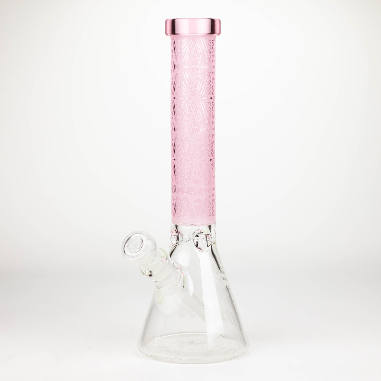 Cobra 14" Sandblasted Geometric 7mm Beaker Bong