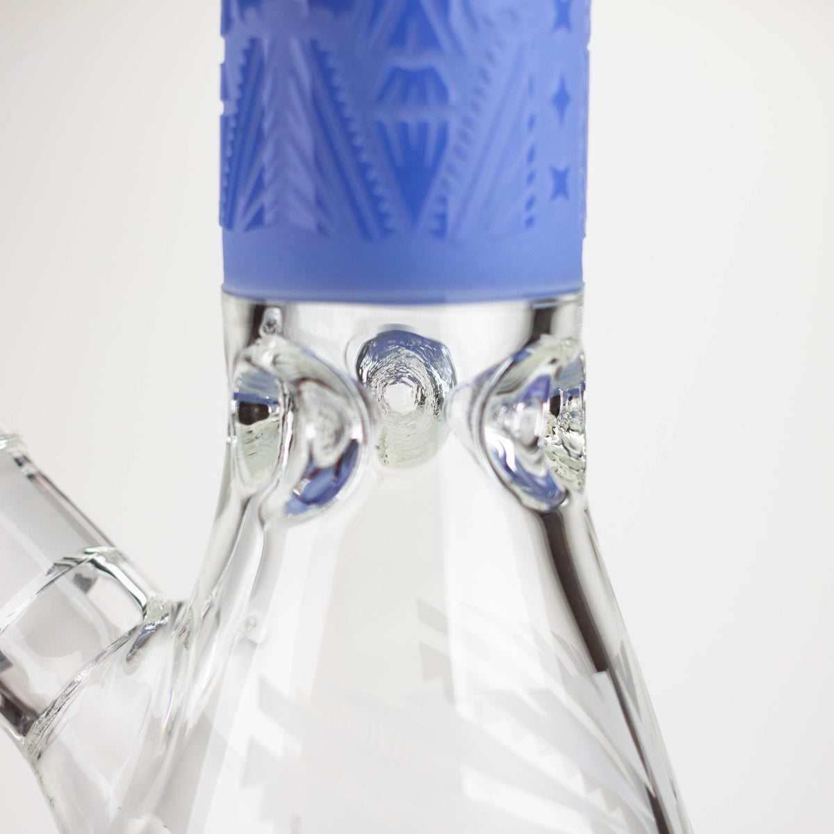 JJ Distribution Glass Bong Cobra 14" Sandblasted Geometric 7mm Beaker Bong Cobra 14" Sandblasted Beaker Bong | Canada