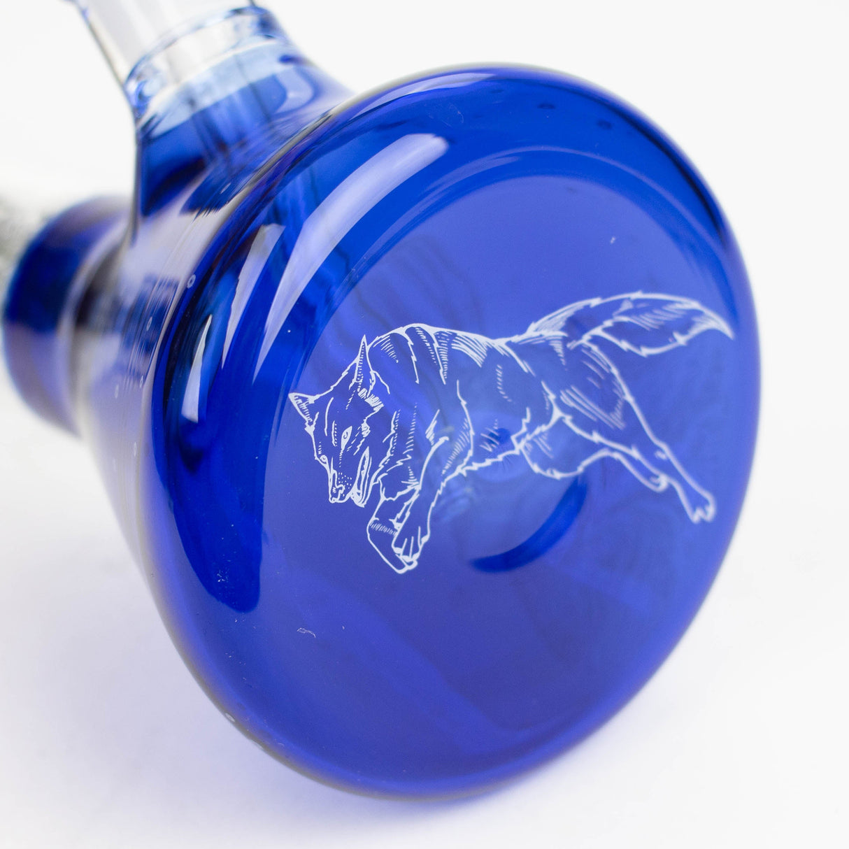 Bong en verre Infyniti Untamed 14" Wolf Tree Perc Beaker
