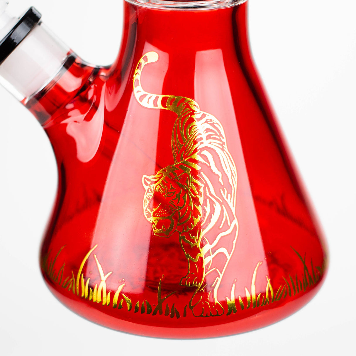 Infyniti Untamed Bong en verre de 14" avec percolateur Tiger Tree