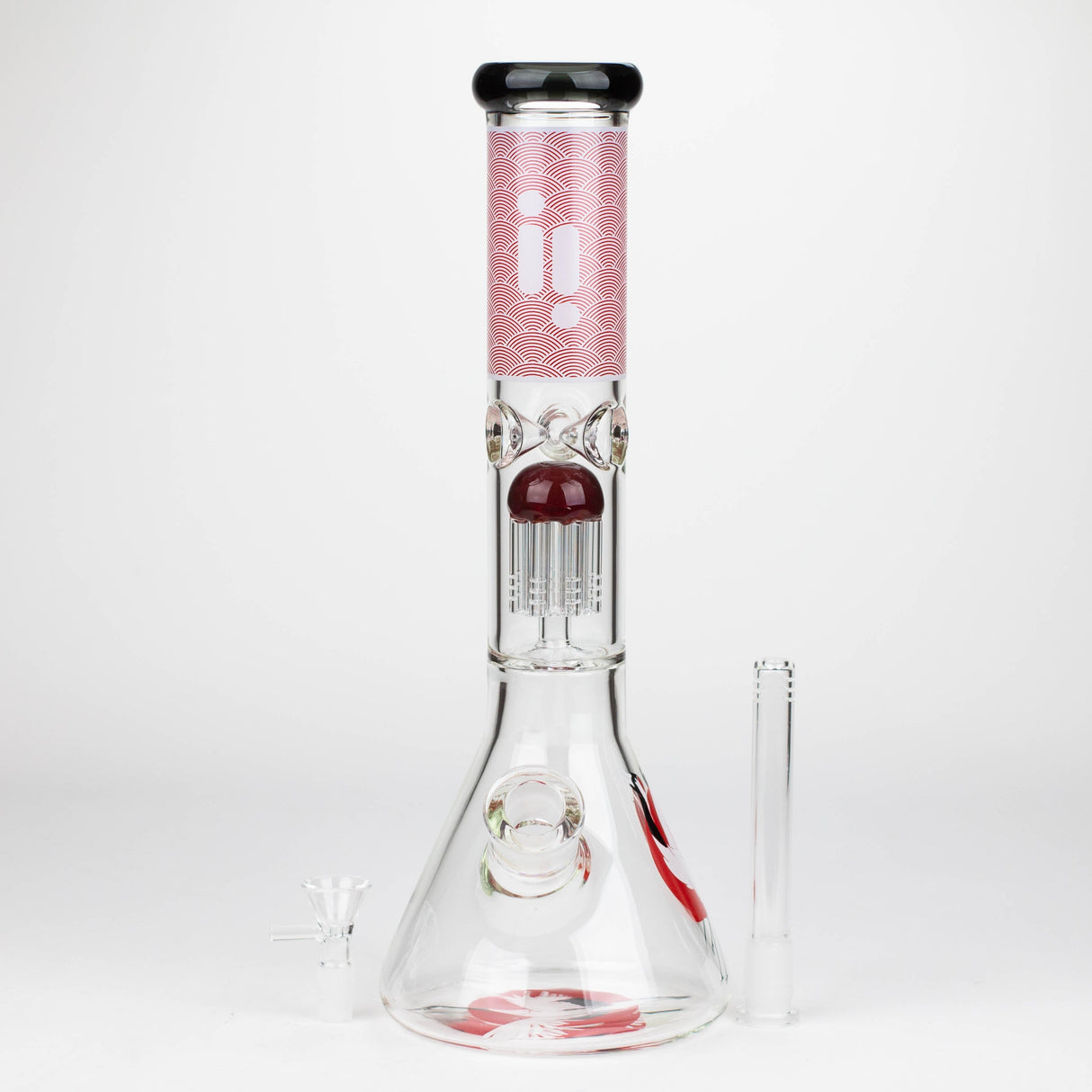 Infyniti Untamed Bong à base de Bécher 14" 7mm - Grue