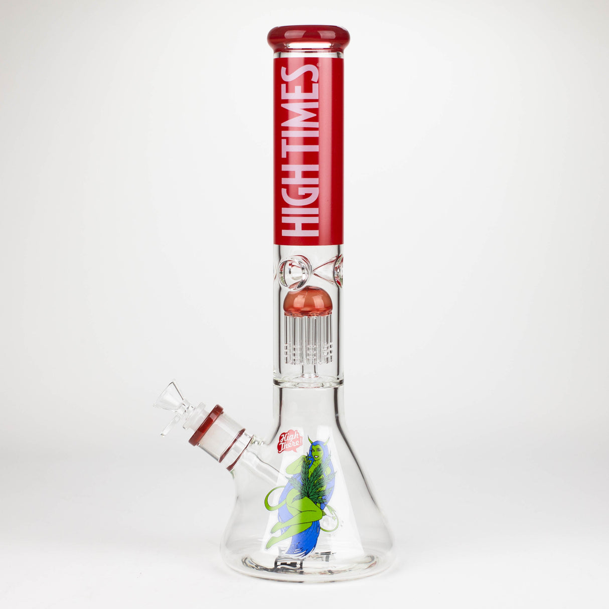 Infyniti High Times 16" Tree Arm Perc Beaker Glass Bong