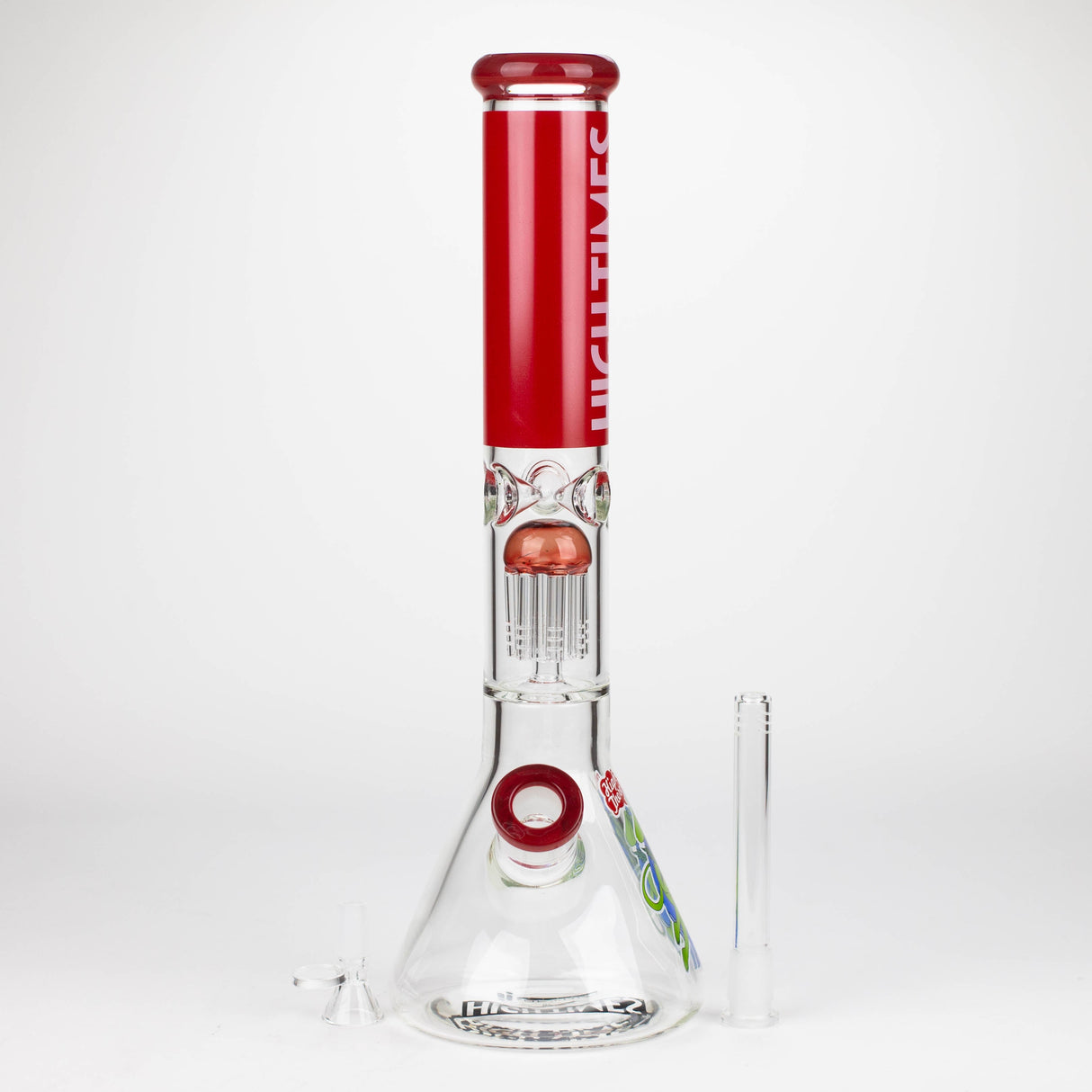 Infyniti High Times 16" Tree Arm Perc Beaker Glass Bong