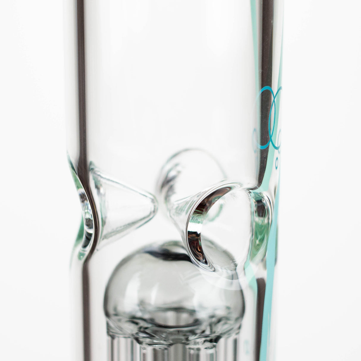 Infyniti Untamed Bong en verre avec percolateur pieuvre 14"
