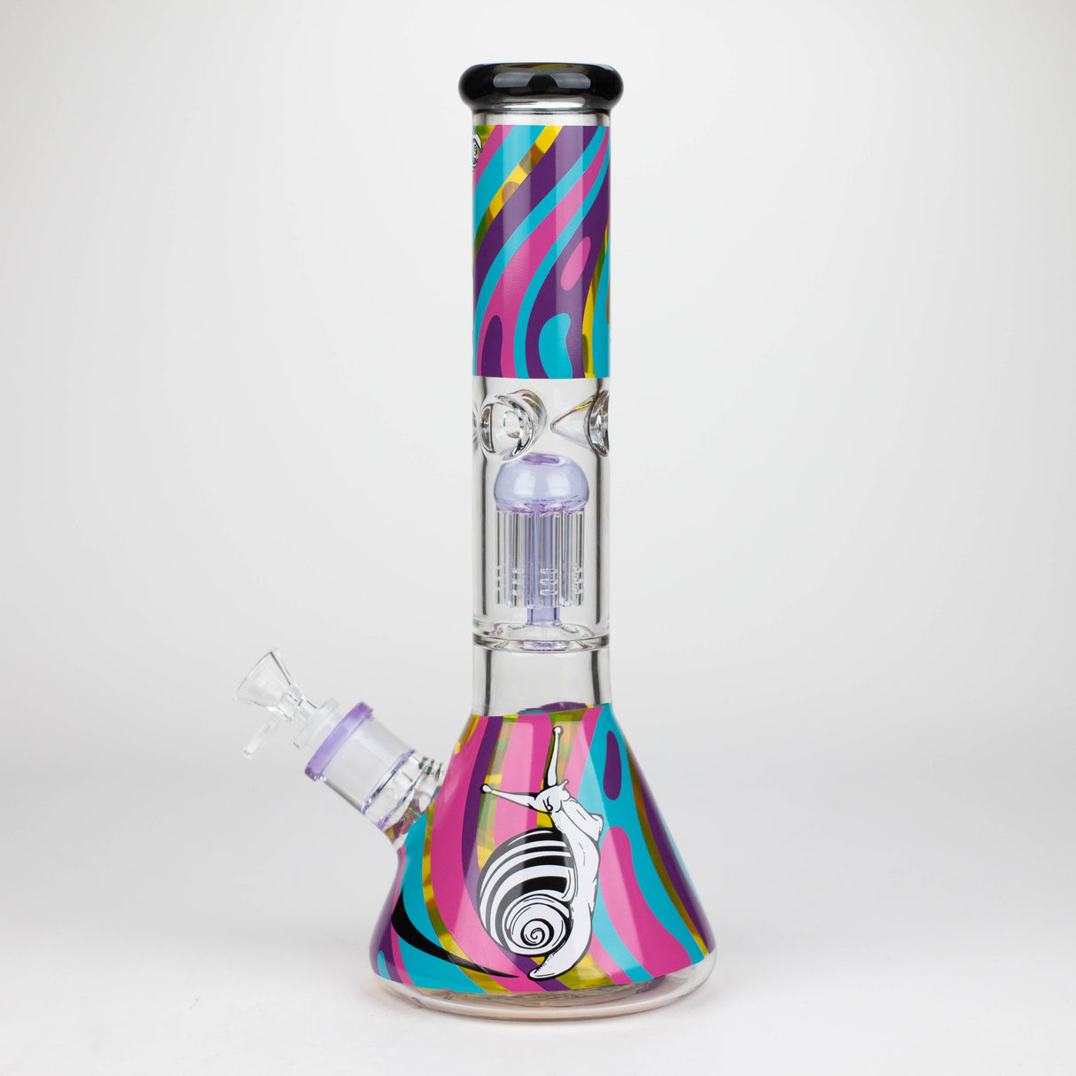 Infyniti Untamed 14" 7mm Beaker Bong - Snail