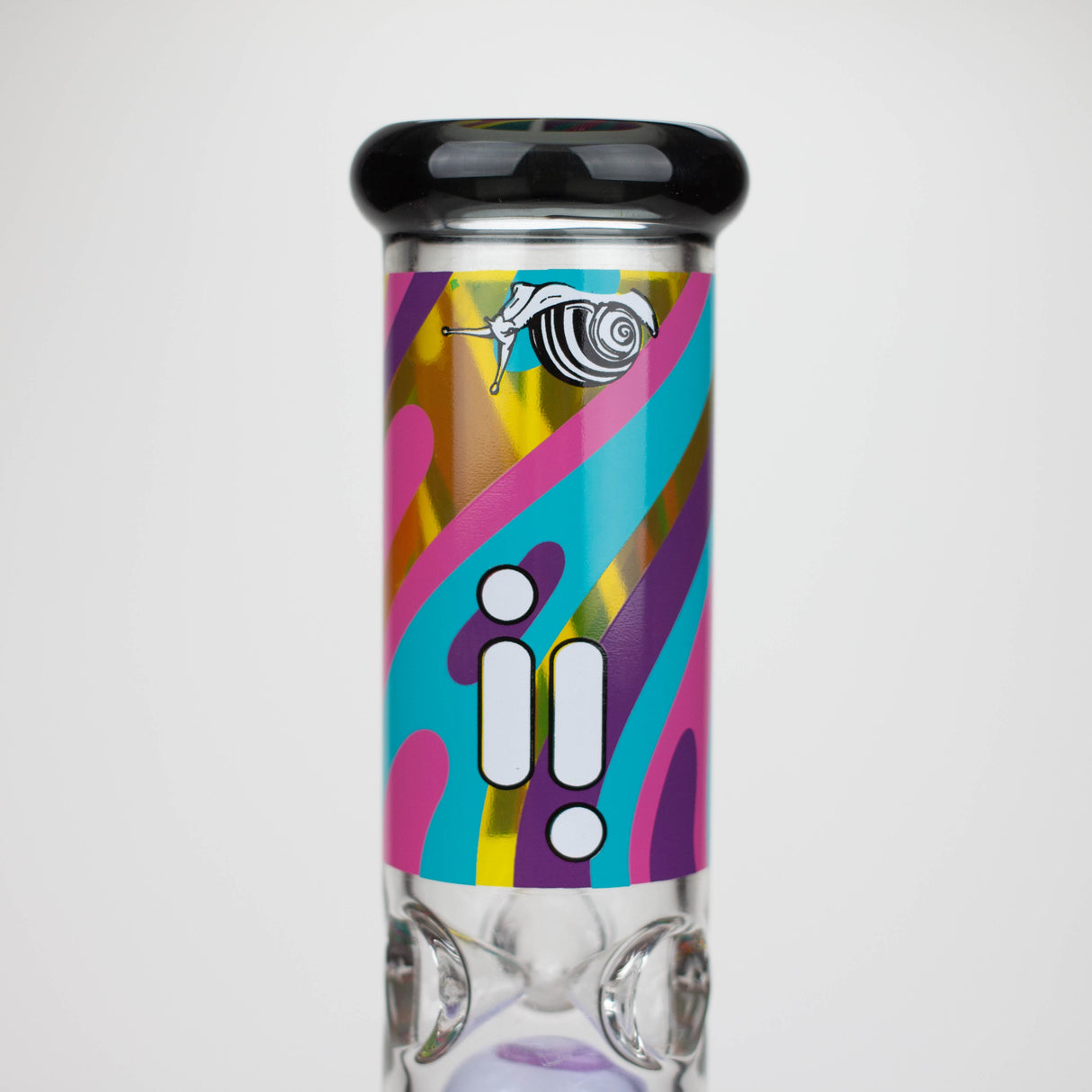 Infyniti Untamed 14" 7mm Beaker Bong - Snail
