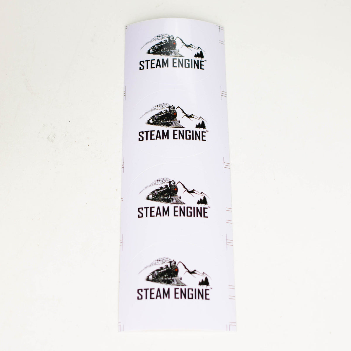 Smoke & Vape Distributor Glass Bong Steam Engine™ | 14 Inch 7mm glass bong with stickers by golden crown Steam Engine™ | 14 Inch 7mm glass bong with stickers by golden crown