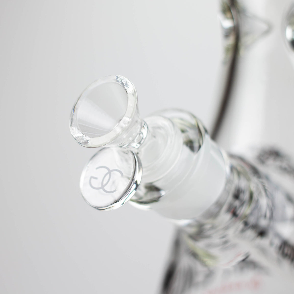 Smoke & Vape Distributor Glass Bong Steam Engine™ | 14 Inch 7mm glass bong with stickers by golden crown Steam Engine™ | 14 Inch 7mm glass bong with stickers by golden crown