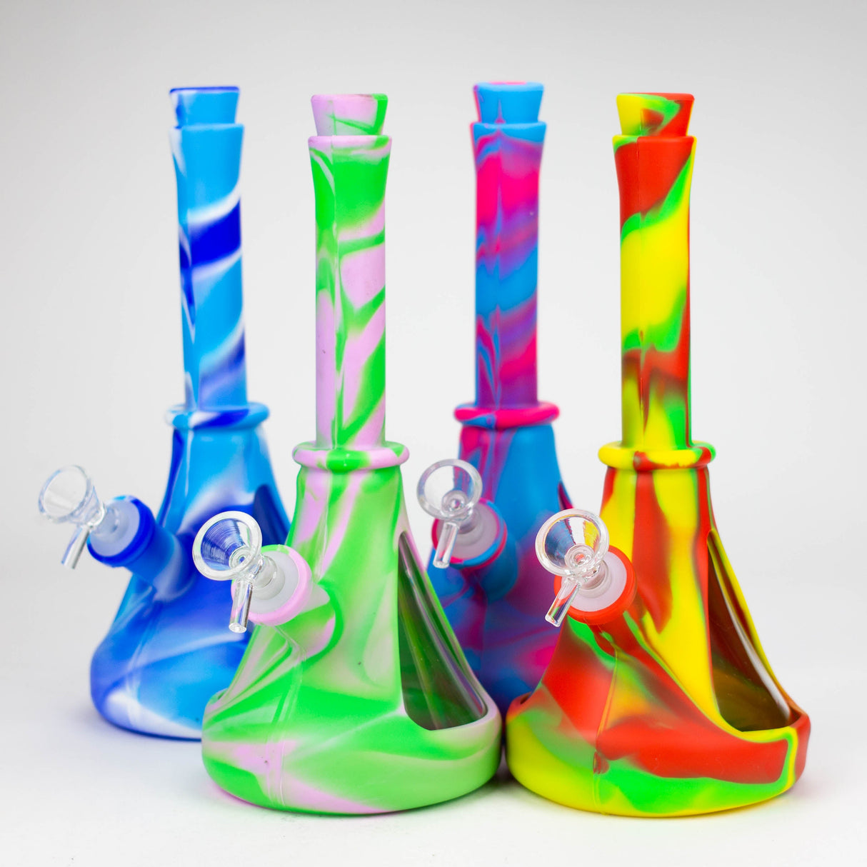 10.5" Cone Shape Silicone Bong