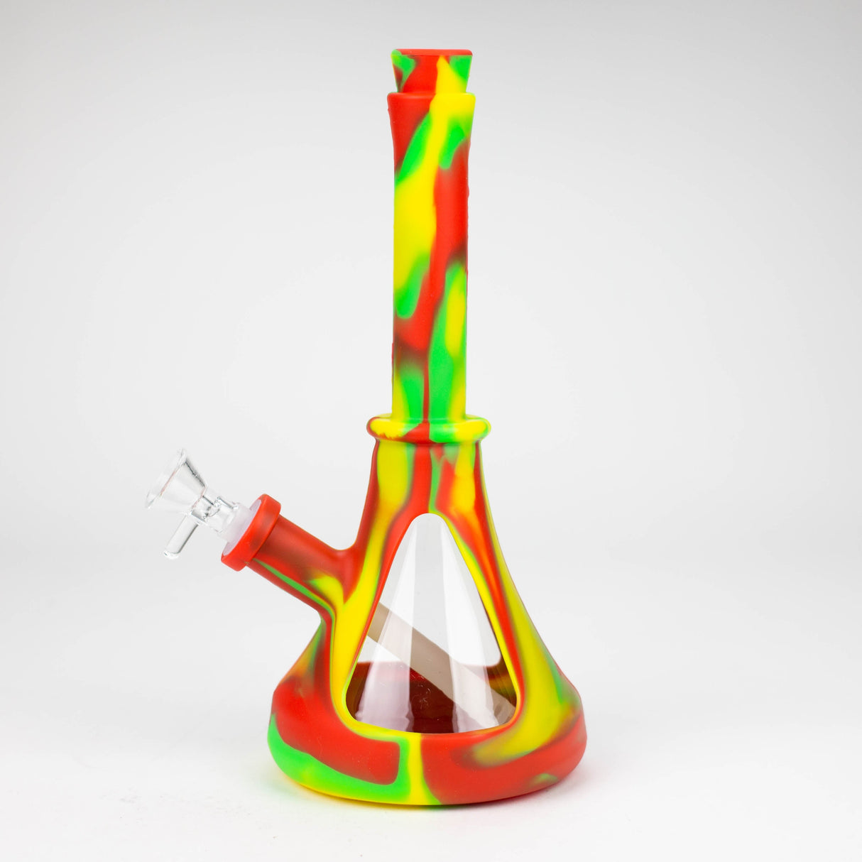 10.5" Cone Shape Silicone Bong