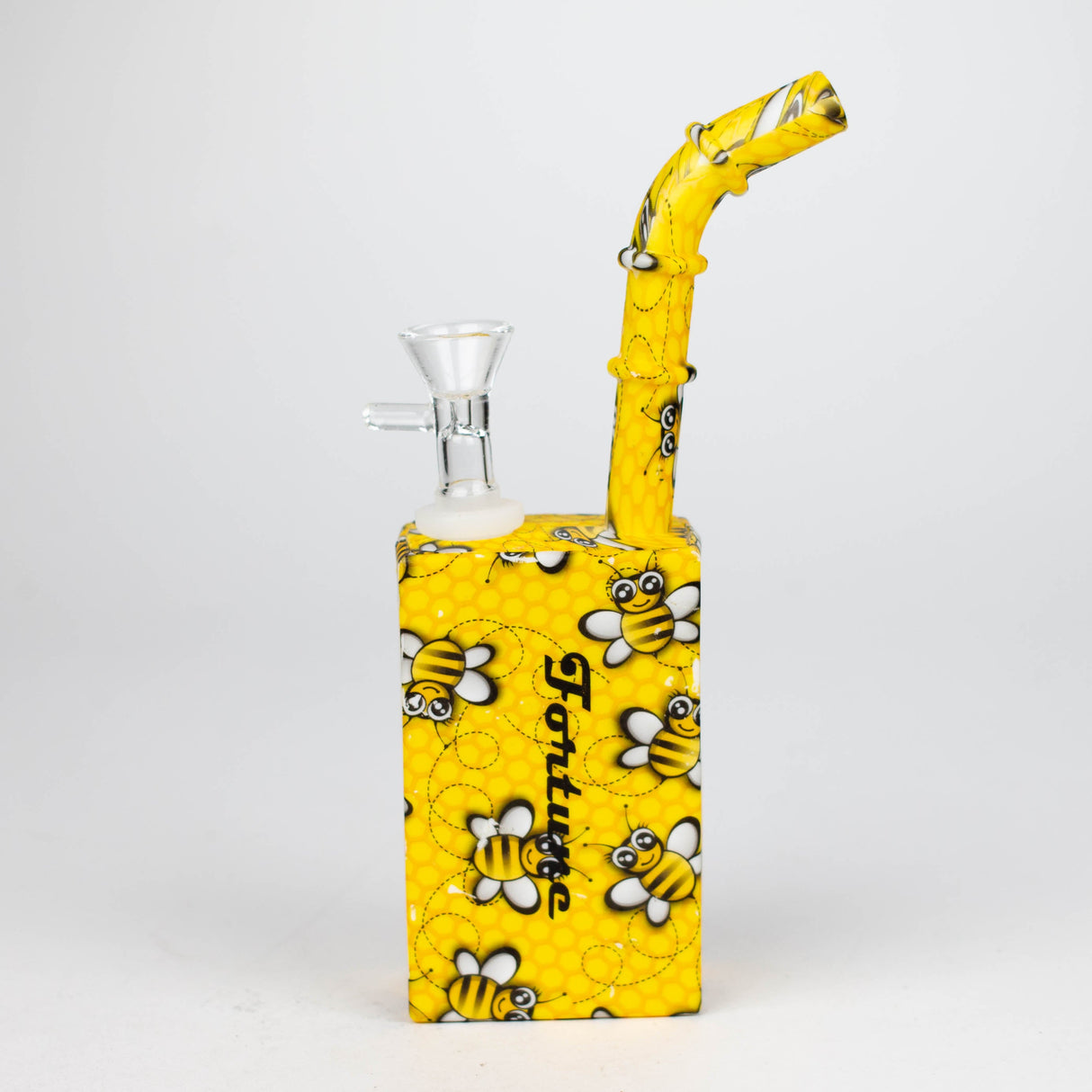 Bang en silicone carré hydrographique 8" Fortune