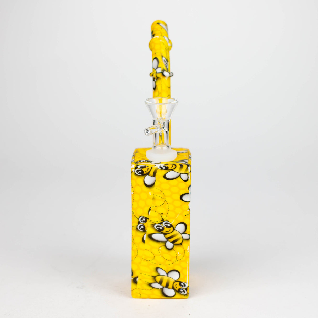 Bang en silicone carré hydrographique 8" Fortune