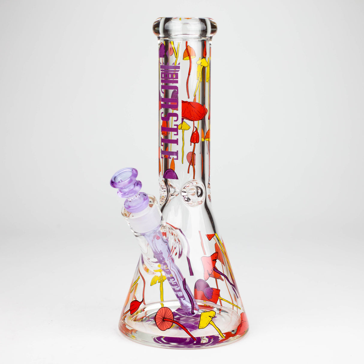 Castle Glassworks Glass Bong Castle Glassworks Shroomie 12" 9 mm Beaker Bong with 12 mm Base Castle Glassworks Shroomie Beaker Bong | Canada