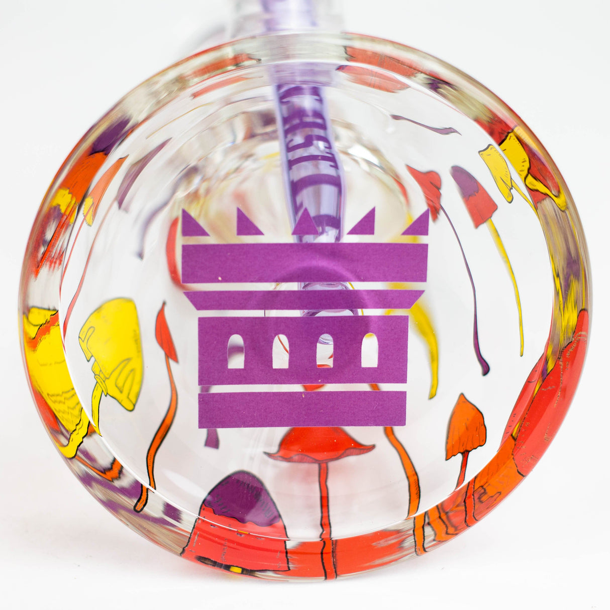 Castle Glassworks Glass Bong Castle Glassworks Shroomie 12" 9 mm Beaker Bong with 12 mm Base Castle Glassworks Shroomie Beaker Bong | Canada
