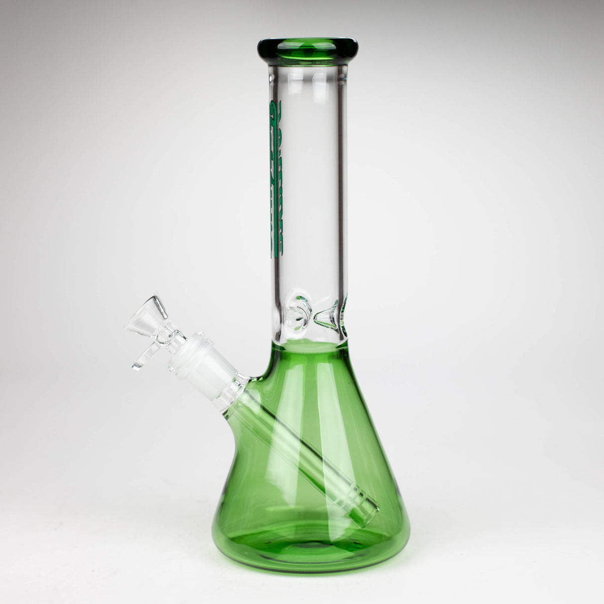 Fortune 10" Colour Accent 4mm Ice Catcher Beaker Bong