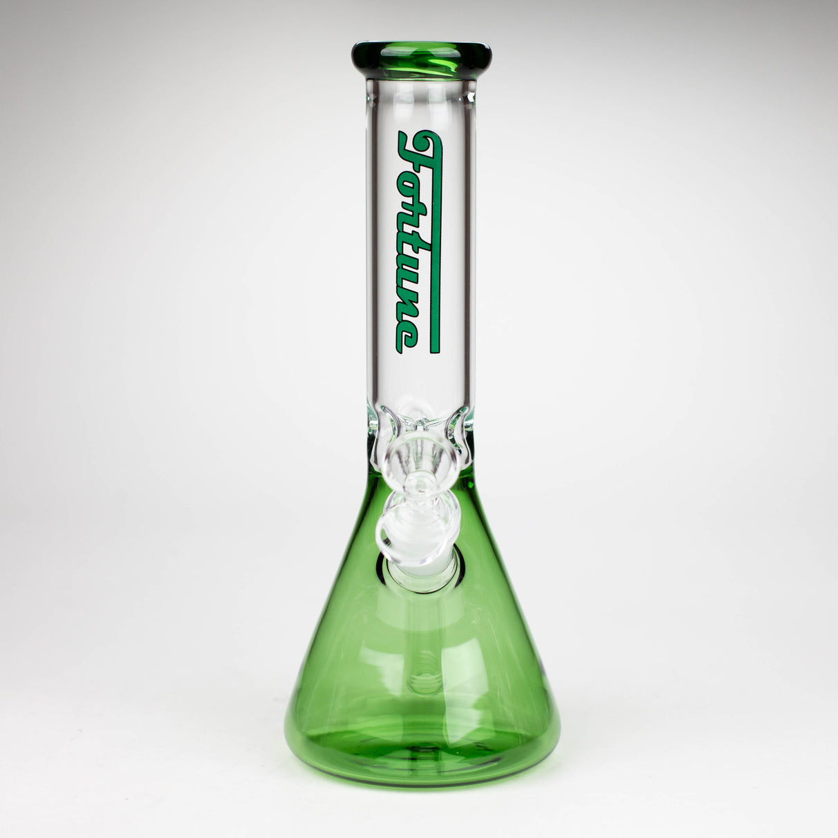 Fortune 10" Colour Accent 4mm Ice Catcher Beaker Bong