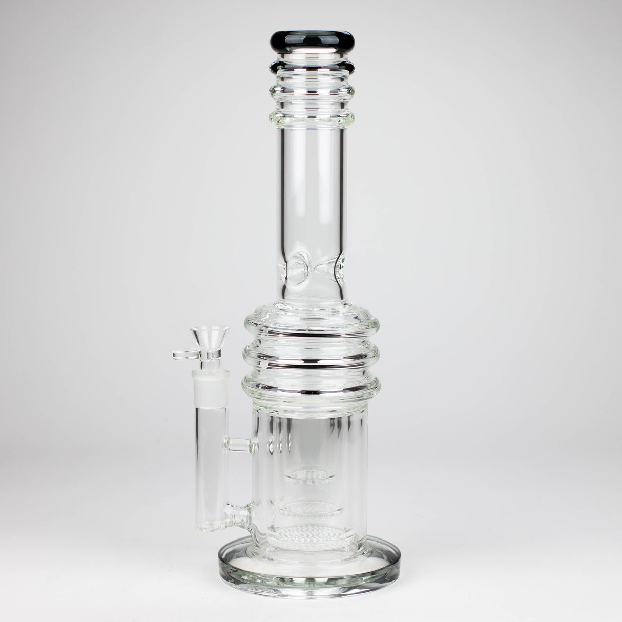 16" 7 mm Stemless Honeycomb Glass Bong