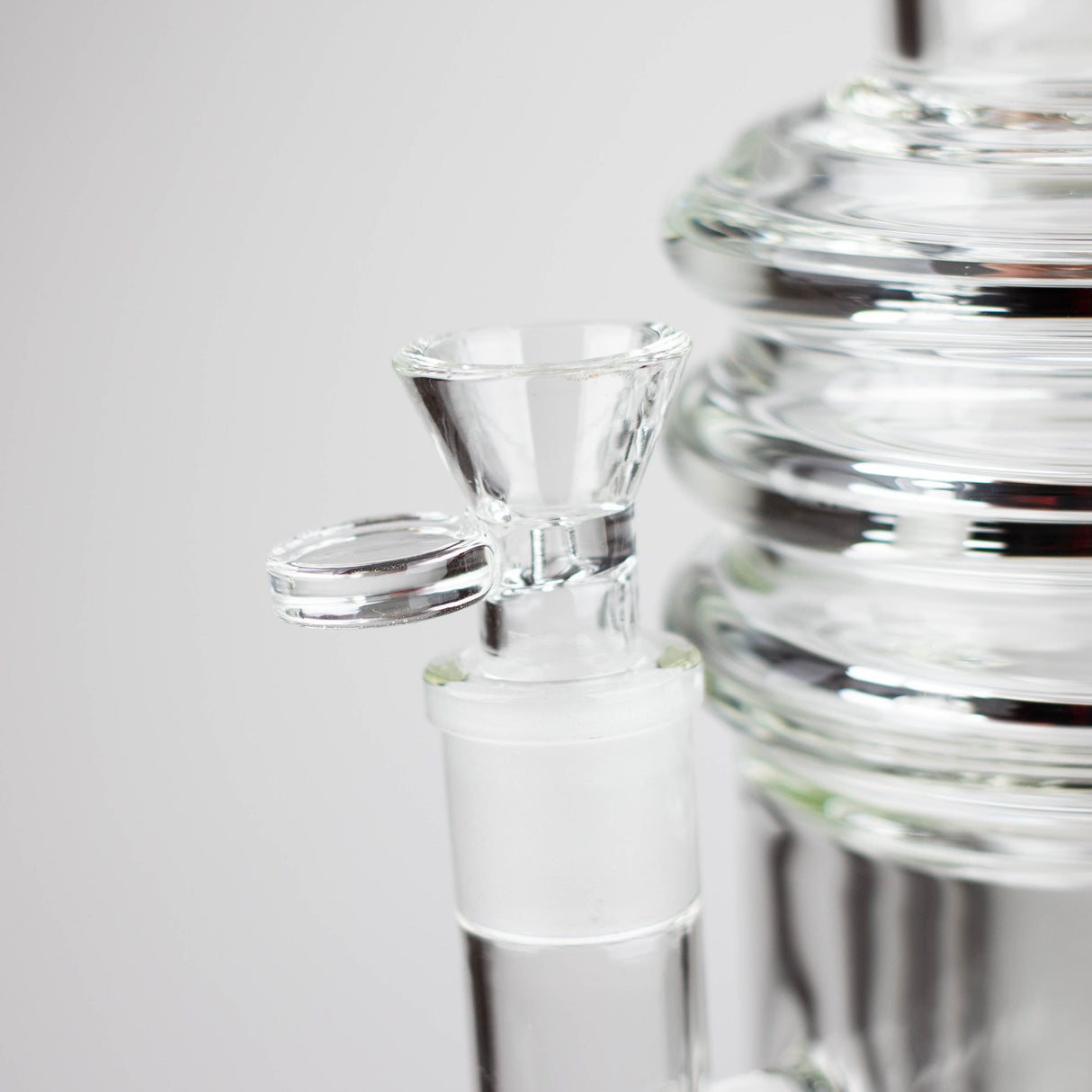 16" 7 mm Stemless Honeycomb Glass Bong