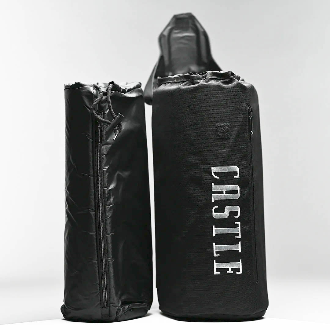 Castle Glassworks Double Layer Bong Bag with Shoulder Strap
