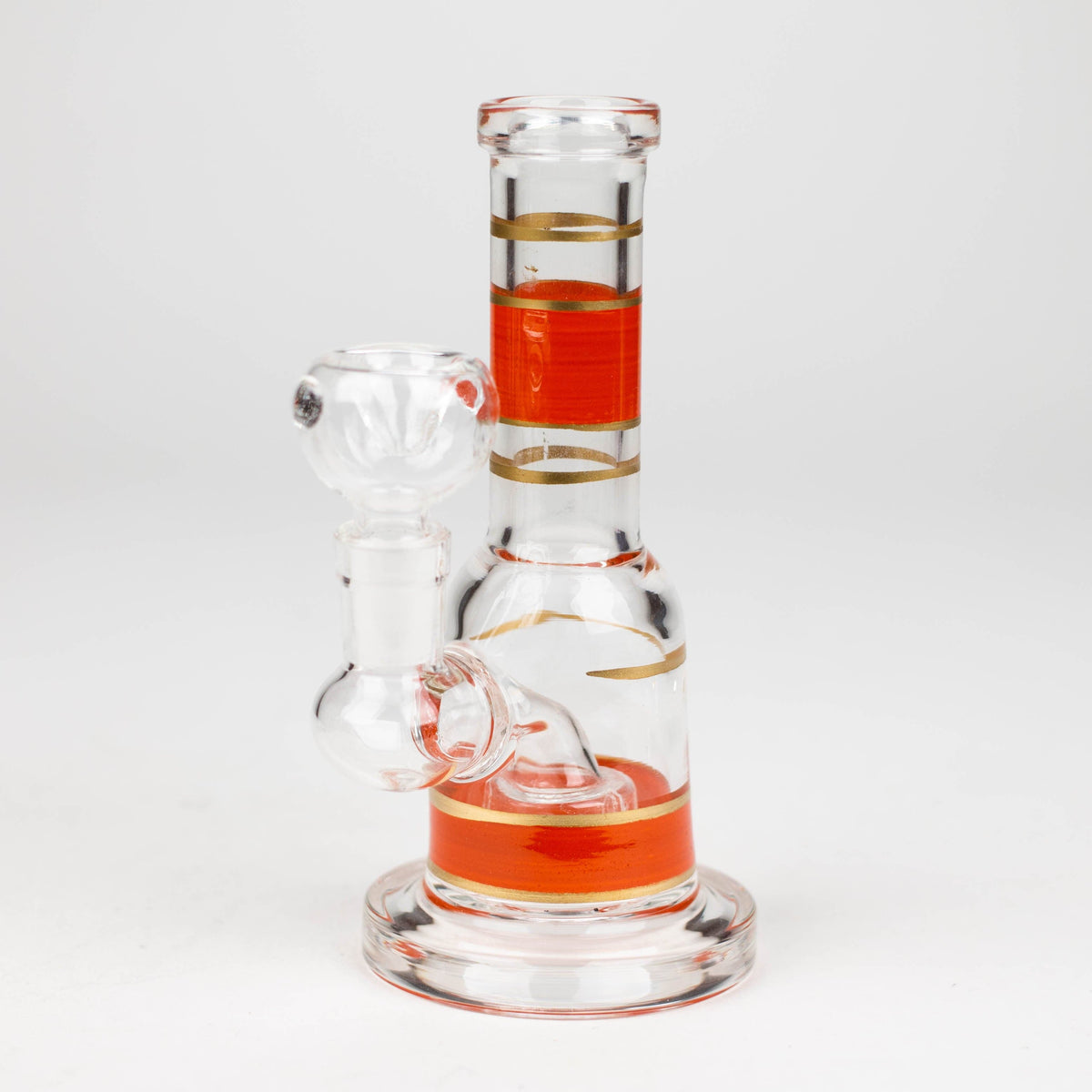 Super Supplys Inc Glass Rig Fortune 6" Built-In Percolator Mini Bong Fortune Built-In Percolator Mini Bong | Canada