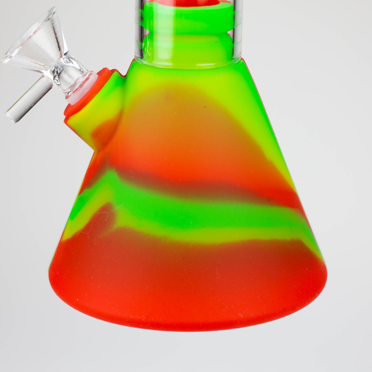 Bang à eau en verre et silicone de 10,5 po