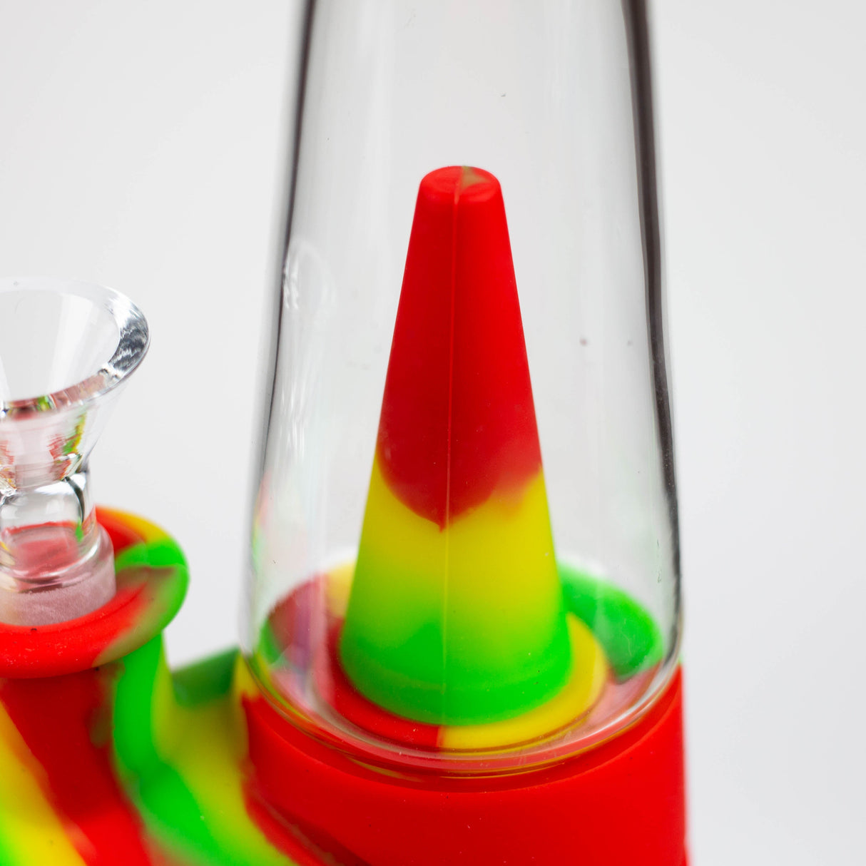 8.5" Cone Shape Silicone Water Bong