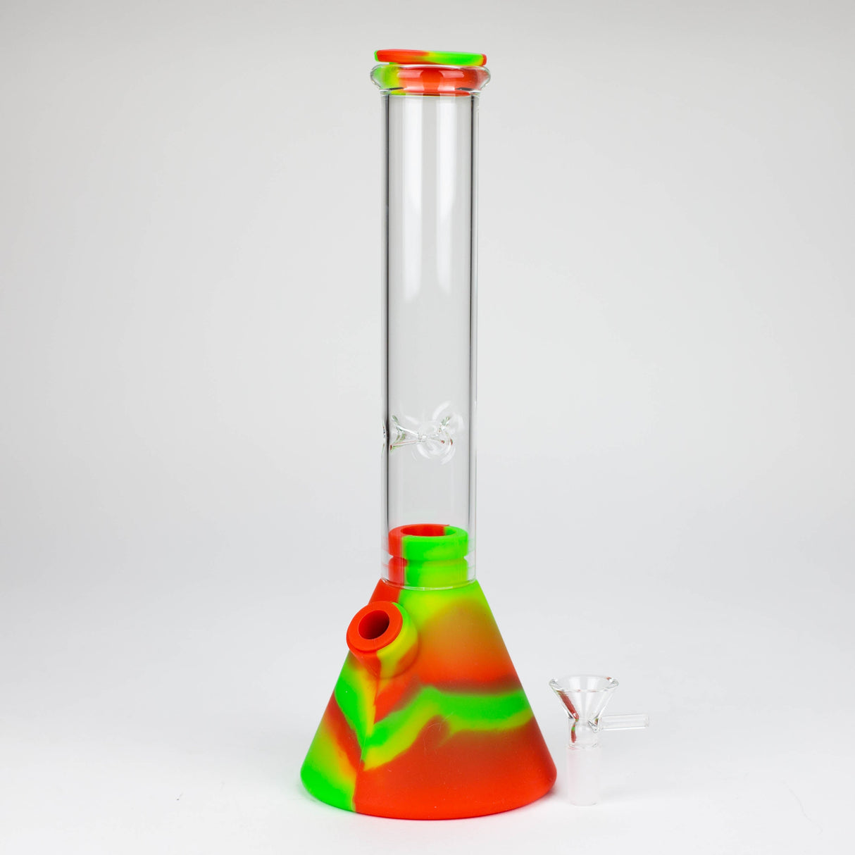 Bang à eau en verre et silicone de 10,5 po