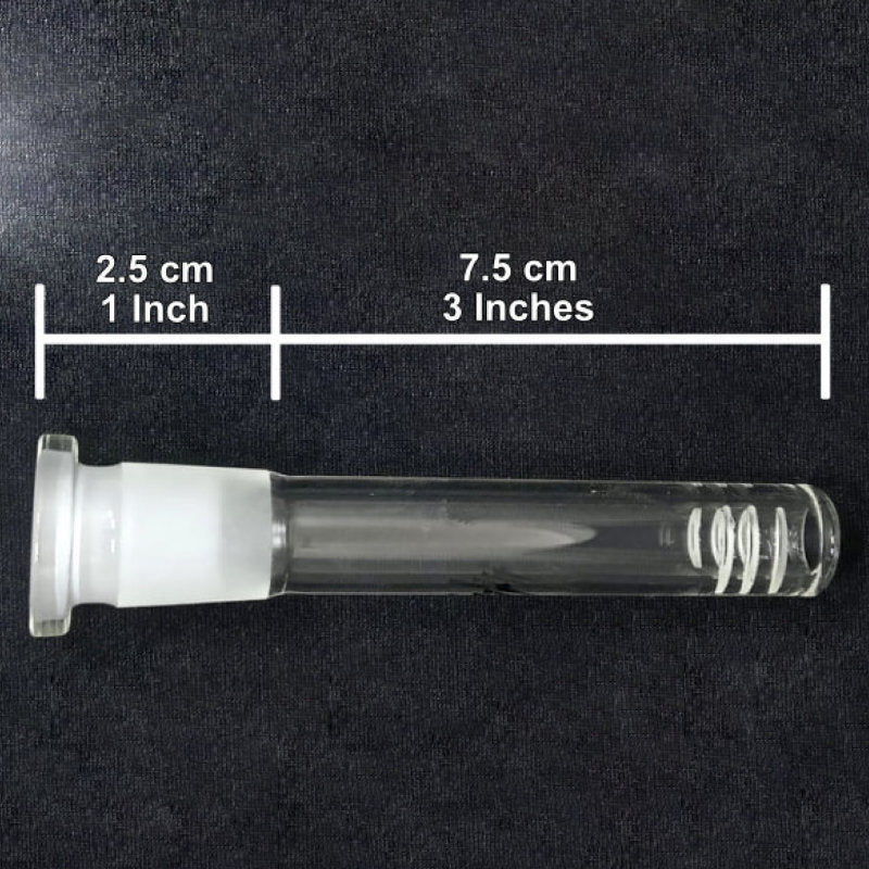 HIT Glass 18 mm to 14 mm Open-Ended Downstem