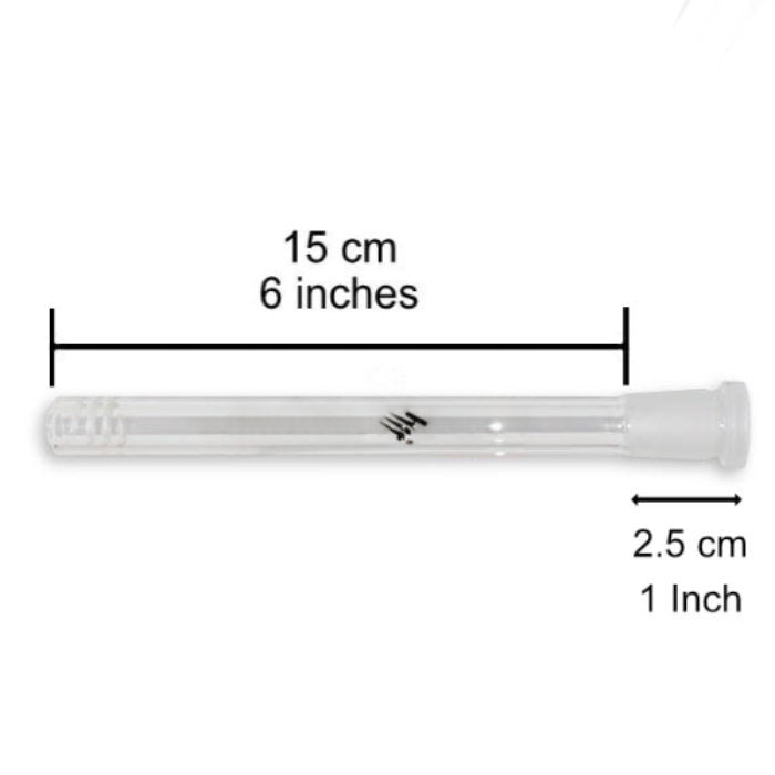 HIT Glass 18 mm to 14 mm Open-Ended Downstem