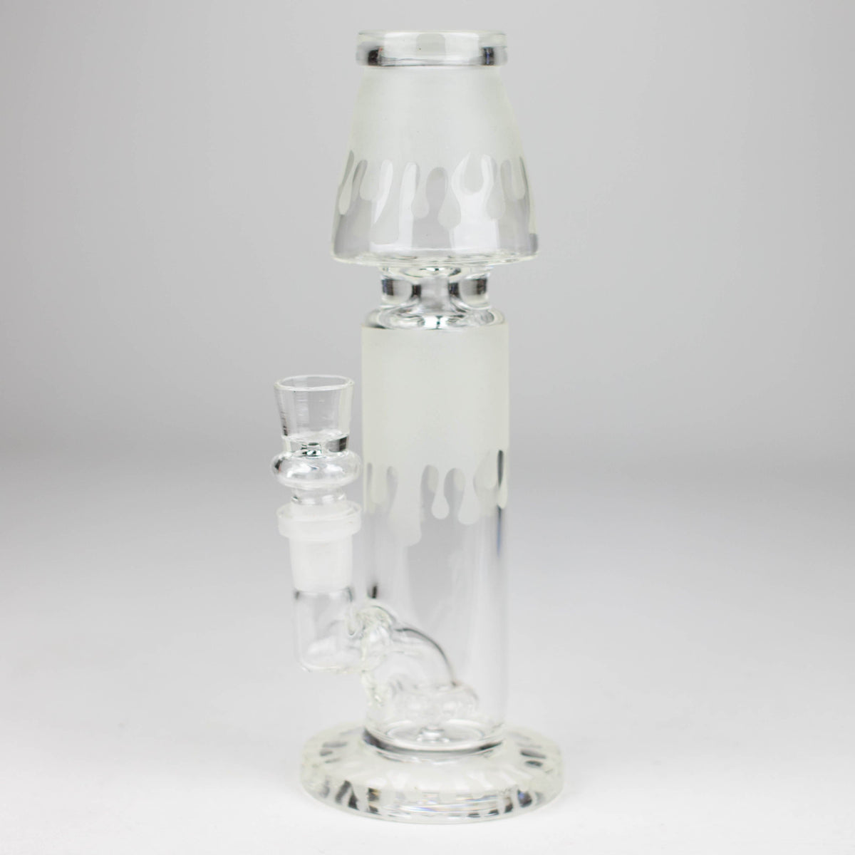 Bongzie Smokes Glass Bong 8" Glow-in-the-Dark Lamp Showerhead Glass Bong 8" Glow-in-the-Dark Lamp Glass Bong | Canada