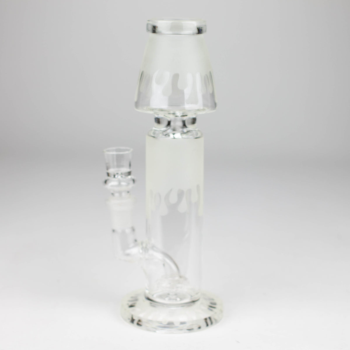 Bongzie Smokes Glass Bong 8" Glow-in-the-Dark Lamp Showerhead Glass Bong 8" Glow-in-the-Dark Lamp Glass Bong | Canada