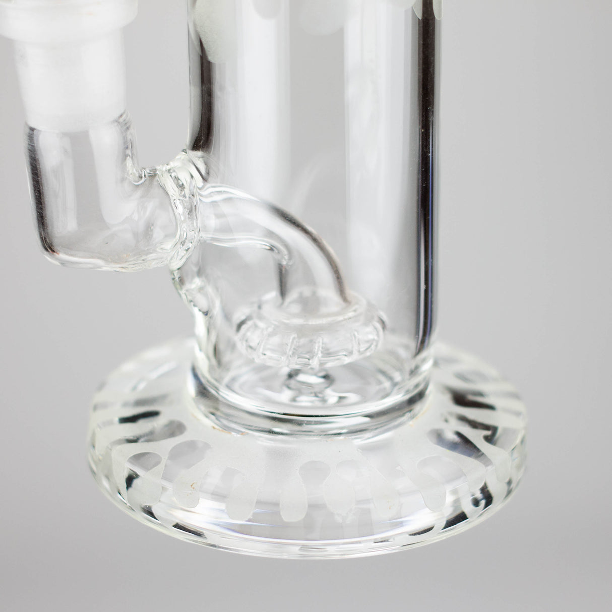 8" Glow-in-the-Dark Lamp Showerhead Glass Bong