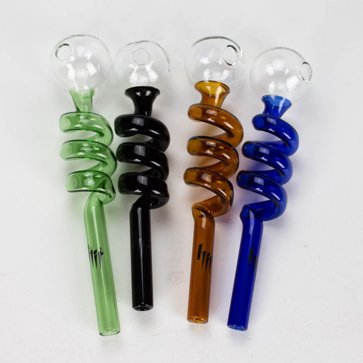 NIBO Distribution Oil Burner Pipe HIT 5.5" Helix Oil Burner Glass Pipe HIT 5.5" Helix Oil Burner Glass Pipe | Canada