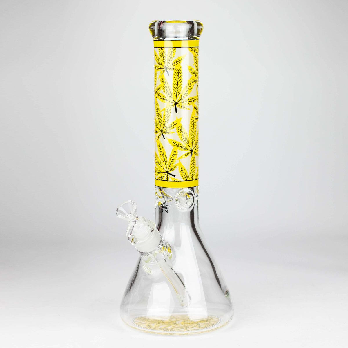 NIBO Distribution Glass Bong 14" Hemp Weed 9mm Glass Bong 14" Hemp Weed 9mm Glass Bong - Ice Catcher | Canada