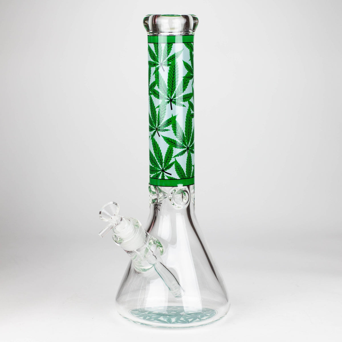 NIBO Distribution Glass Bong 14" Hemp Weed 9mm Glass Bong 14" Hemp Weed 9mm Glass Bong - Ice Catcher | Canada