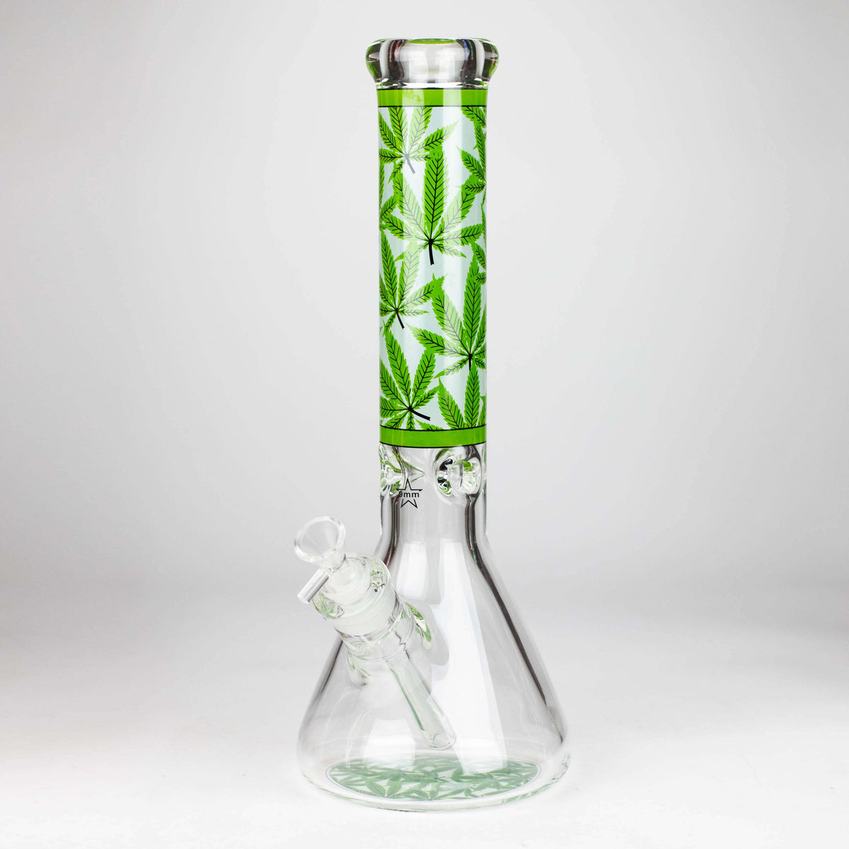 NIBO Distribution Glass Bong 14" Hemp Weed 9mm Glass Bong 14" Hemp Weed 9mm Glass Bong - Ice Catcher | Canada