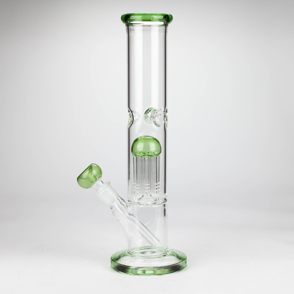Bongzie Smokes Glass Bong 12" glass bong with tree arm percolator 12" glass bong with tree arm percolator
