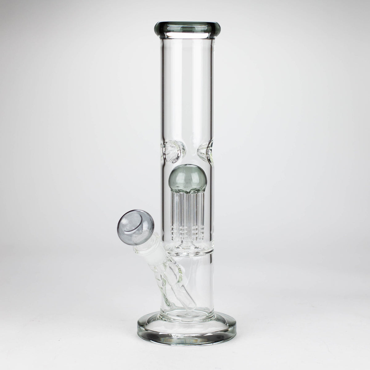 Bongzie Smokes Glass Bong 12" glass bong with tree arm percolator 12" glass bong with tree arm percolator