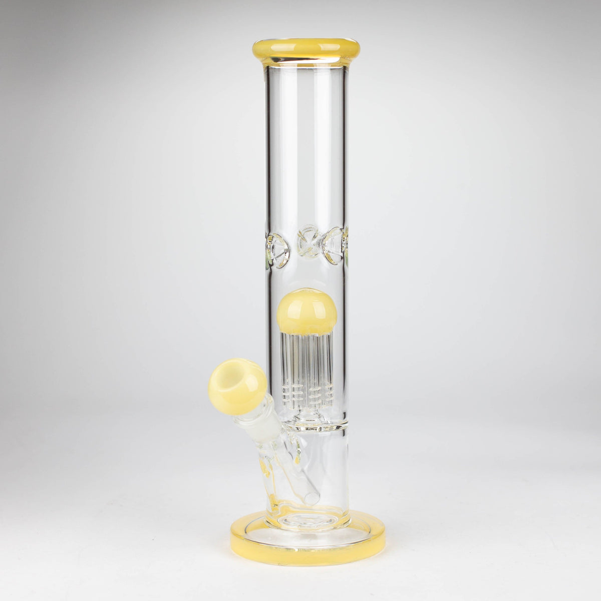 Bongzie Smokes Glass Bong 12" glass bong with tree arm percolator 12" glass bong with tree arm percolator