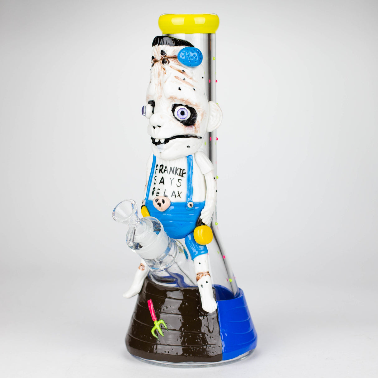 Bang Bong Bécher Monstre Lièvre Phosphorescent de 13 po