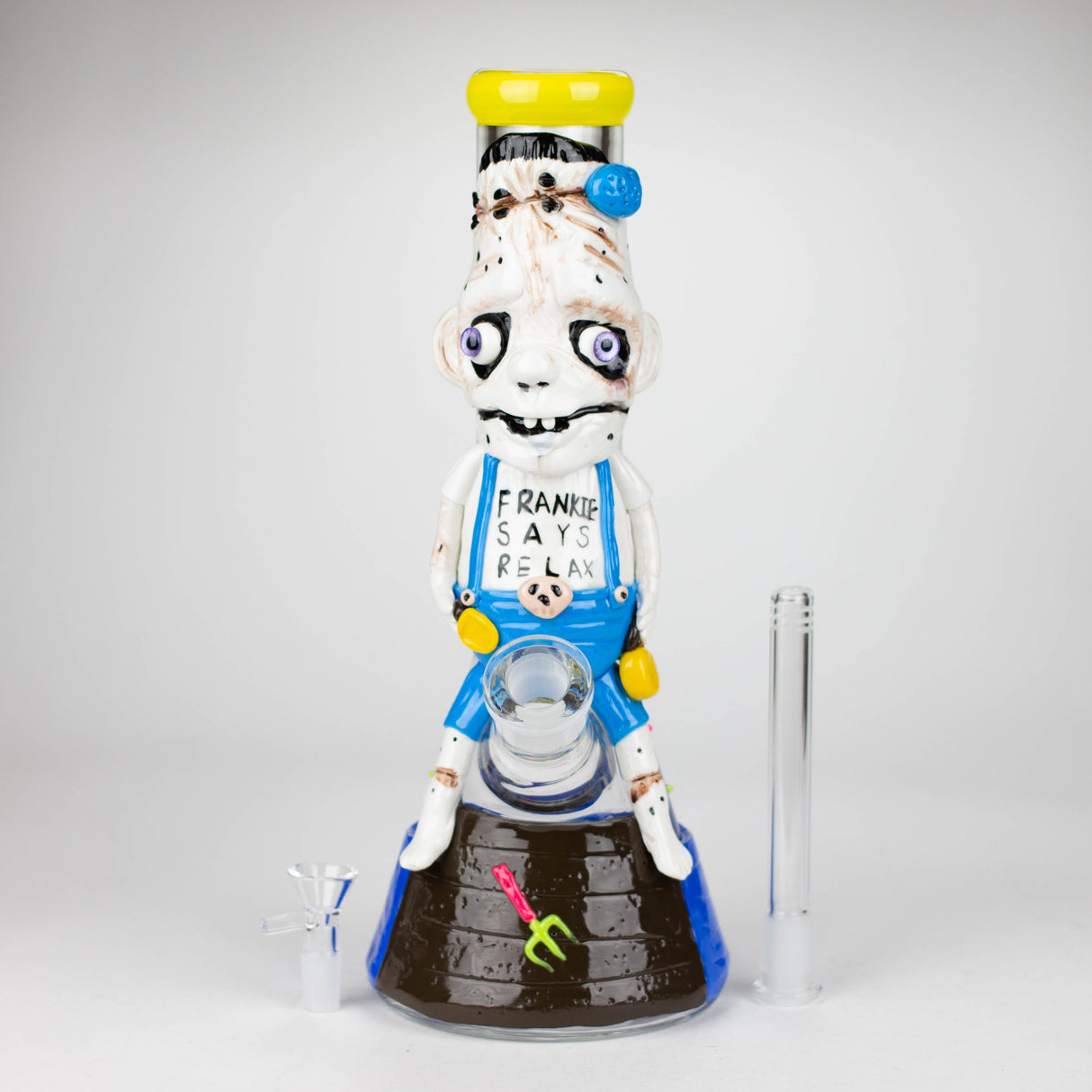 Bang Bong Bécher Monstre Lièvre Phosphorescent de 13 po
