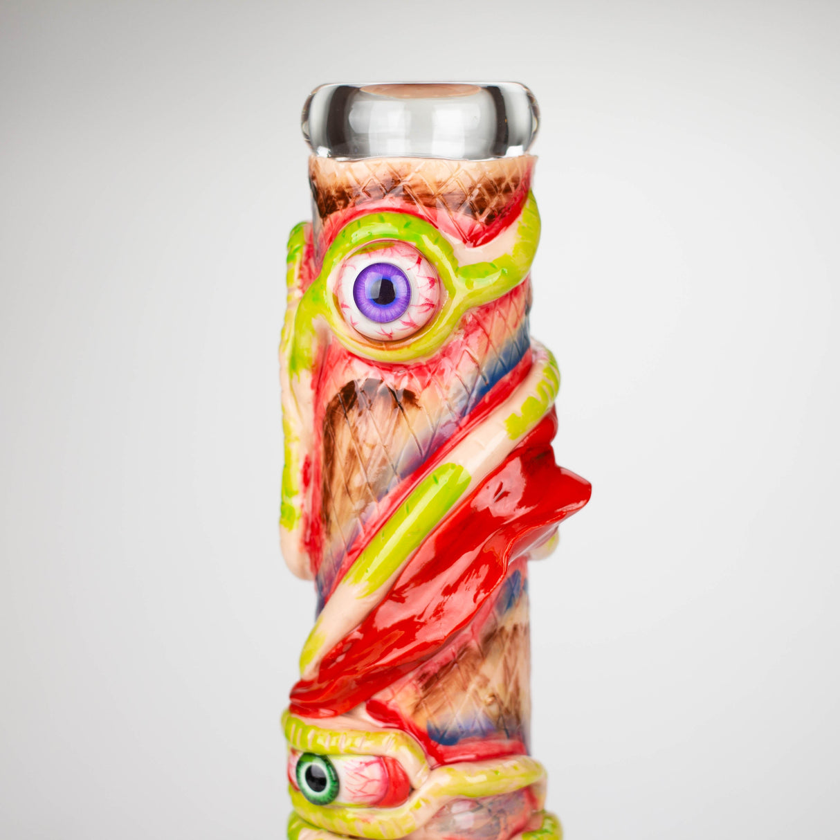 13" Resin 3D Artwork 7mm Glass Beaker Bong