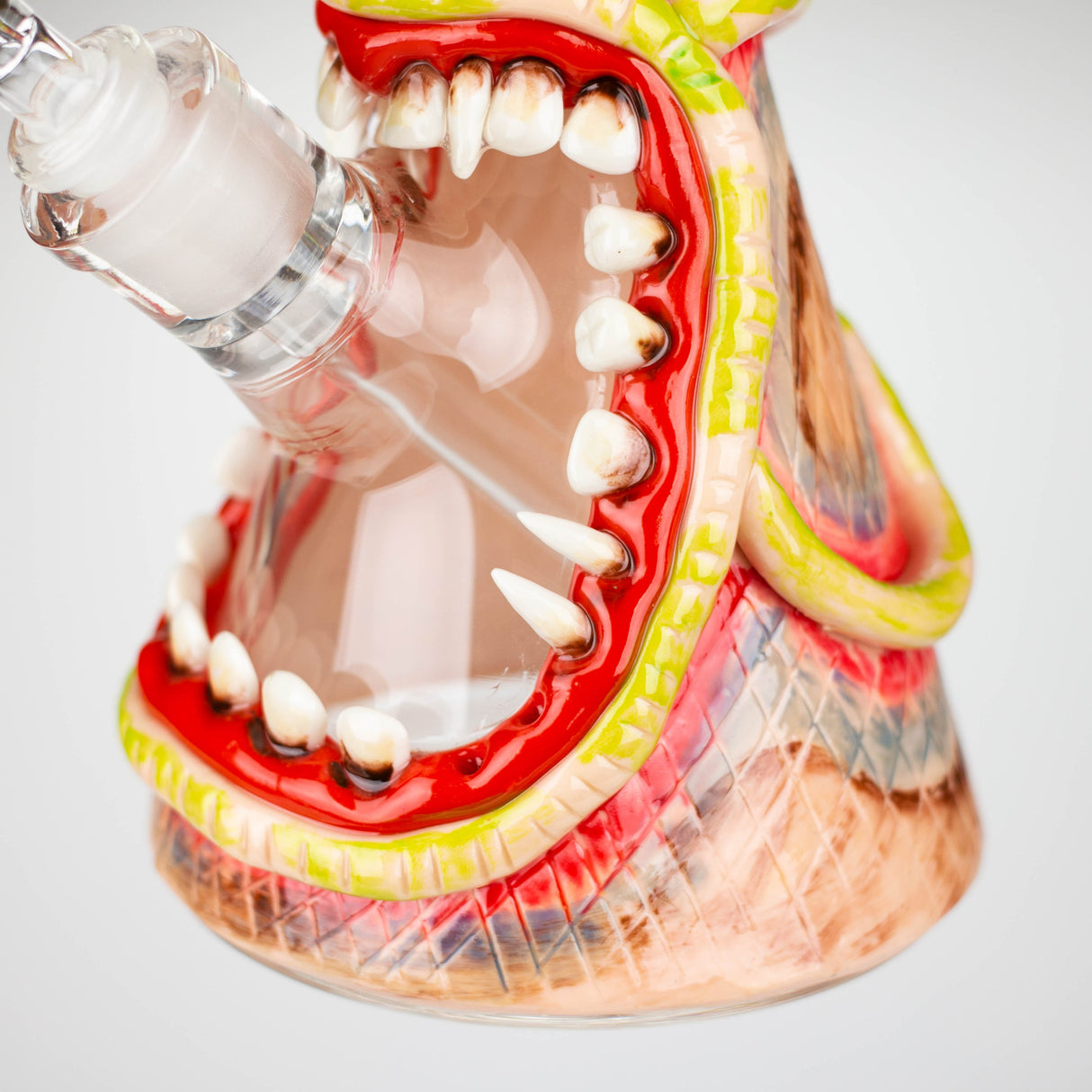 13" Resin 3D Artwork 7mm Glass Beaker Bong