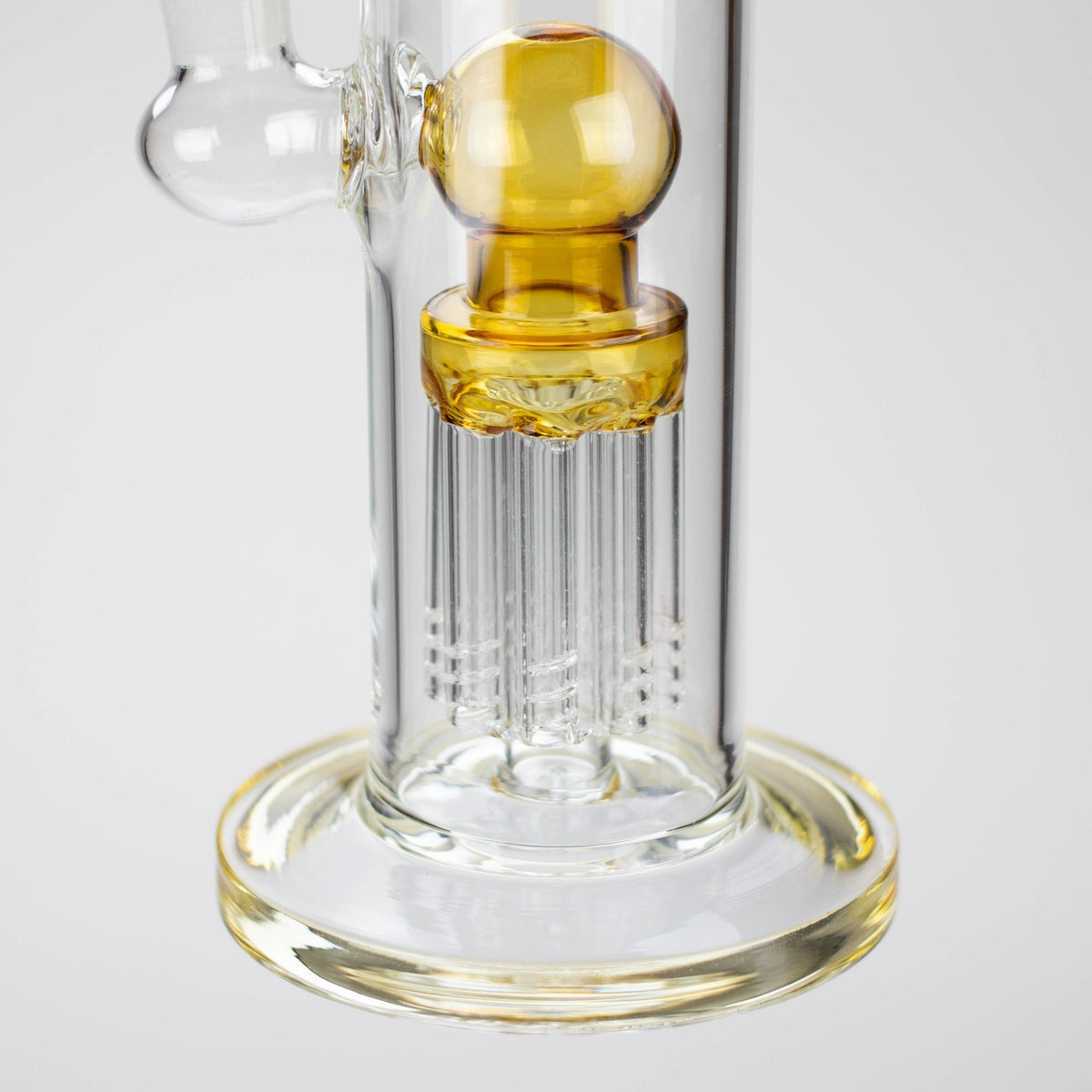 Bongzie Smokes Glass Bong 10" glass bong with 8 tree-arm diffuser 10" glass bong with 8 tree-arm diffuser