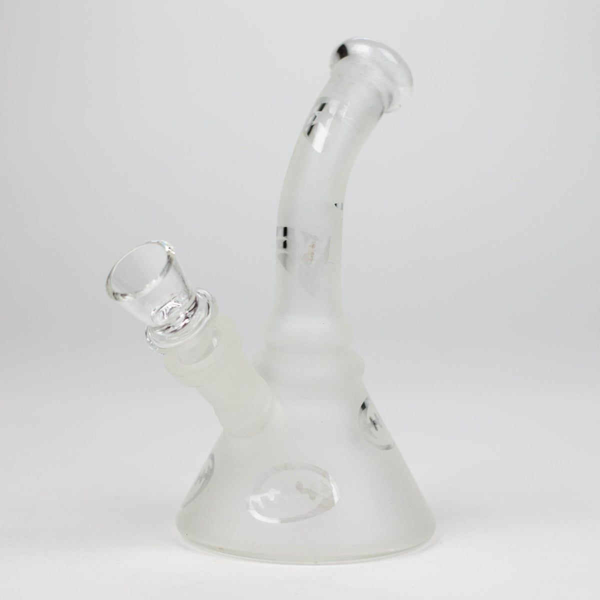 Bongzie Smokes Glass Bong 6" Glow in the dark glass bong 6" Glow in the dark glass bong