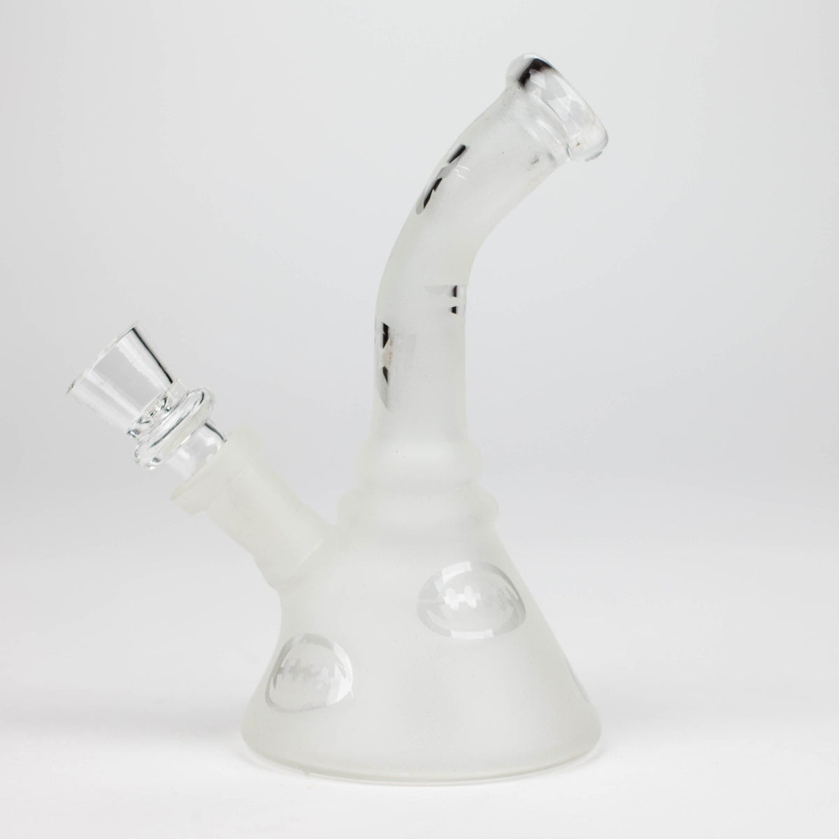 Bongzie Smokes Glass Bong 6" Glow in the dark glass bong 6" Glow in the dark glass bong