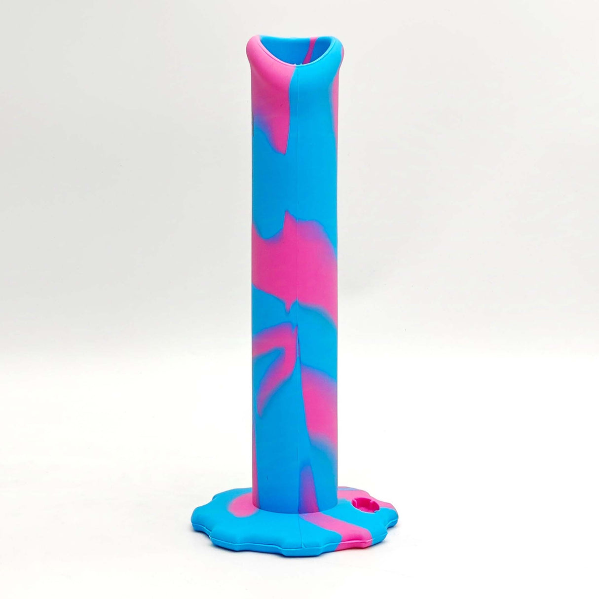 Fortune 10" Assorted Swirl Silicone Water Pipe